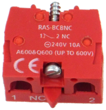 Europa RAS BCBNC Aux Contact Block NC