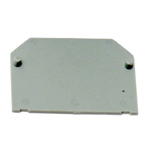 Europa CTSEP5U End Plate for 2.5-4mm Terminal Grey