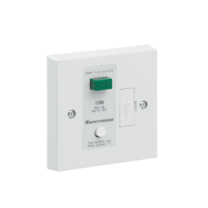 GreenBrook M92W RCD Fused Spur White